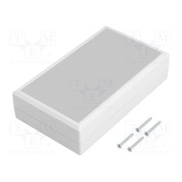 1 pcs x TEKO - 660.5 - Enclosure: multipurpose, X: 85mm, Y: 145mm, Z: 37mm, with panel, ABS