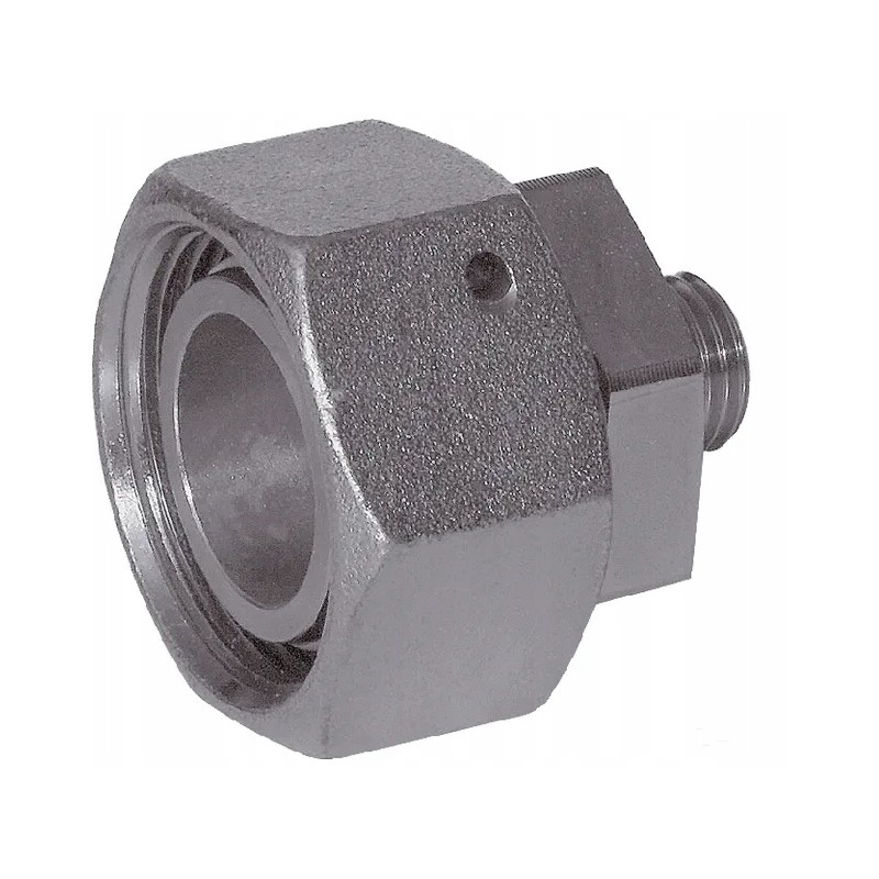 Straight connector with nut m18x1 5 12l m16x1 5 10l