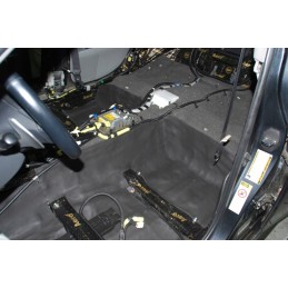 Cabin soundproofing foam, insulation against the sun