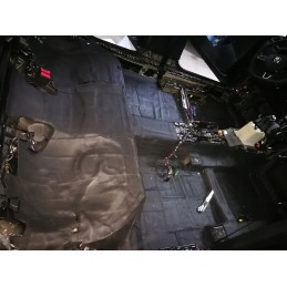 Cabin soundproofing foam, insulation against the sun