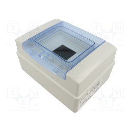 1 pcs x PAWBOL - C.14504 - Enclosure: for modular components, IP65, light grey, No.of mod: 4
