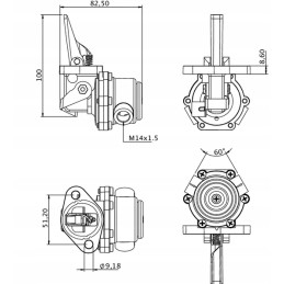 The Kramp fuel pump fits Renault
