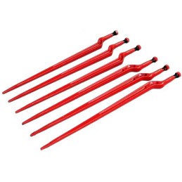 Loader, bent 70 mm, double T 36 profile