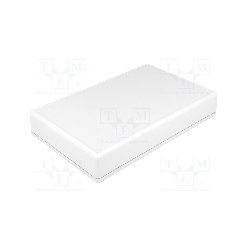 1 pcs x HAMMOND - 1599KGYBAT - Enclosure: multipurpose, X: 140mm, Y: 220mm, Z: 40mm, 1599, ABS, grey
