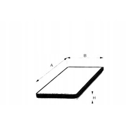 John deere 6000 7000 mann filter cabin filter