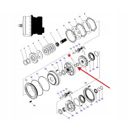 1440528x1 clutch seger ring 42 mm