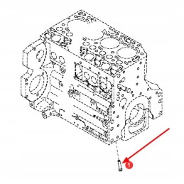 F716201210070 piston cooling nozzle