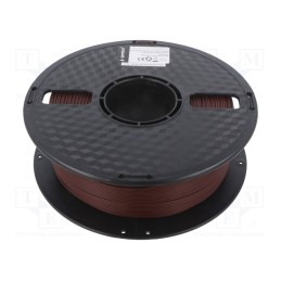 1 rol x GEMBIRD - 3DP-PLA1.75-01-BR - Filament: PLA, 1.75mm, bronze, 190÷220°C, 1kg
