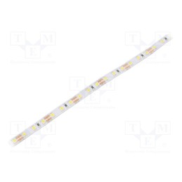 1 m x WISVA OPTOELECTRONICS - HH-S96F008-2835-12 NW WHITE PCB IP20 - LED tape, white neutral, 2835, 12V, LED/m: 96, 8mm, white P