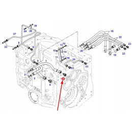 X592501300000 connector m18 m22 x 1 5
