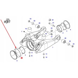 716300050030 front axle suspension bush