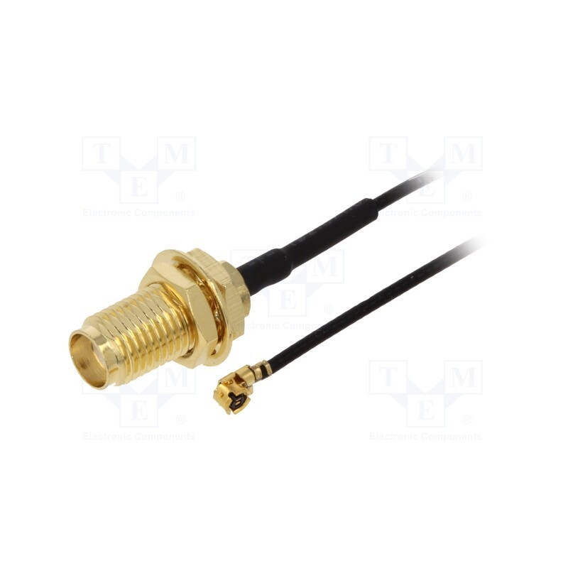1 pcs x SR PASSIVES - GSM-IPX/SMA-500 - Cable-adapter, IPX,SMA,female, -40÷85°C, 500mm