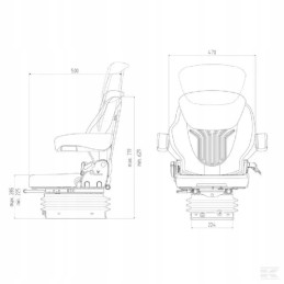 Compacto comfort s grammer seat