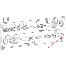 Fel102256 pto shaft spring