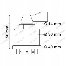 Renault Massey Ferguson turn signal switch