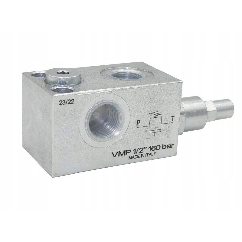 Pressure relief valve vmp 1 2 70l 50 250bar