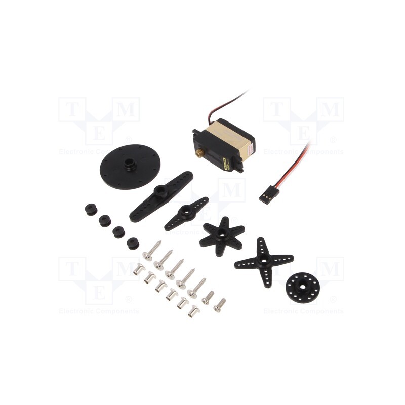 1 pcs x SpringRC - OKY8059 - Motor: servo, 4.8÷6VDC, mini, analogue, 31.3x16.5x28.6mm, metal