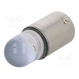 1 pcs x POLAM-ELTA - LB-BA9S-12AC/DC - LED lamp, blue, BA9S, 12VDC, 12VAC