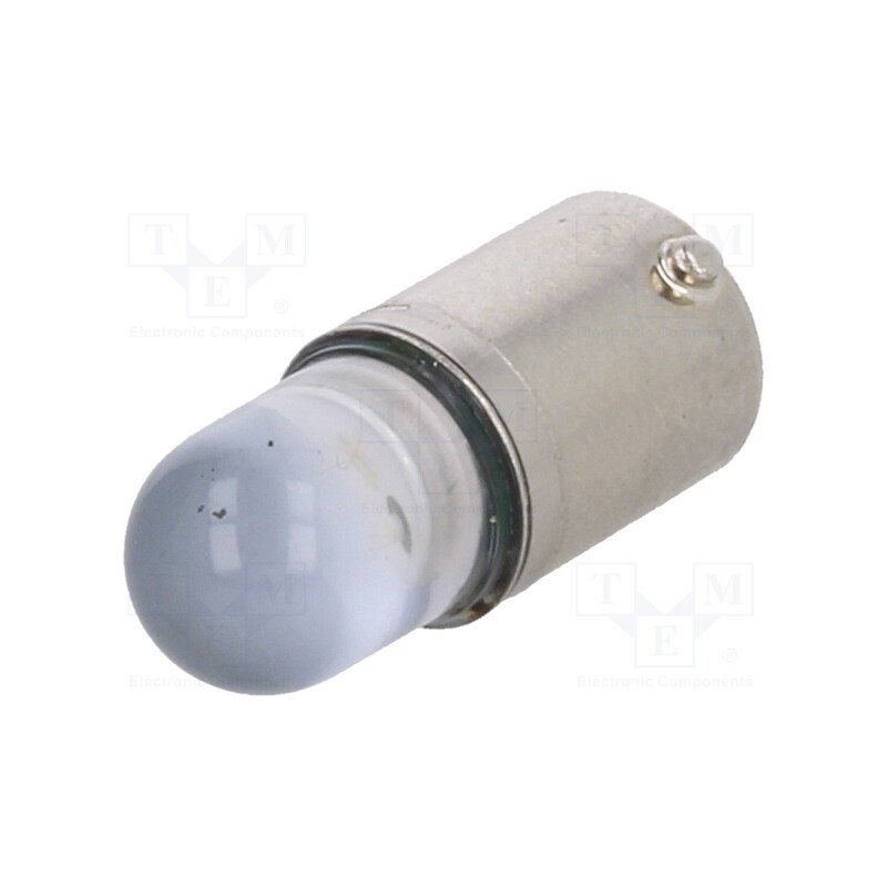 1 pcs x POLAM-ELTA - LB-BA9S-12AC/DC - LED lamp, blue, BA9S, 12VDC, 12VAC