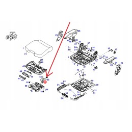 F718500030070 operator's seat sensor