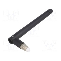 1 pcs x SR PASSIVES - GSM-ANT015KZW-FME - Antenna, GSM, 3dBi, linear, angular,twist-on,vertical, 50Ω, FME