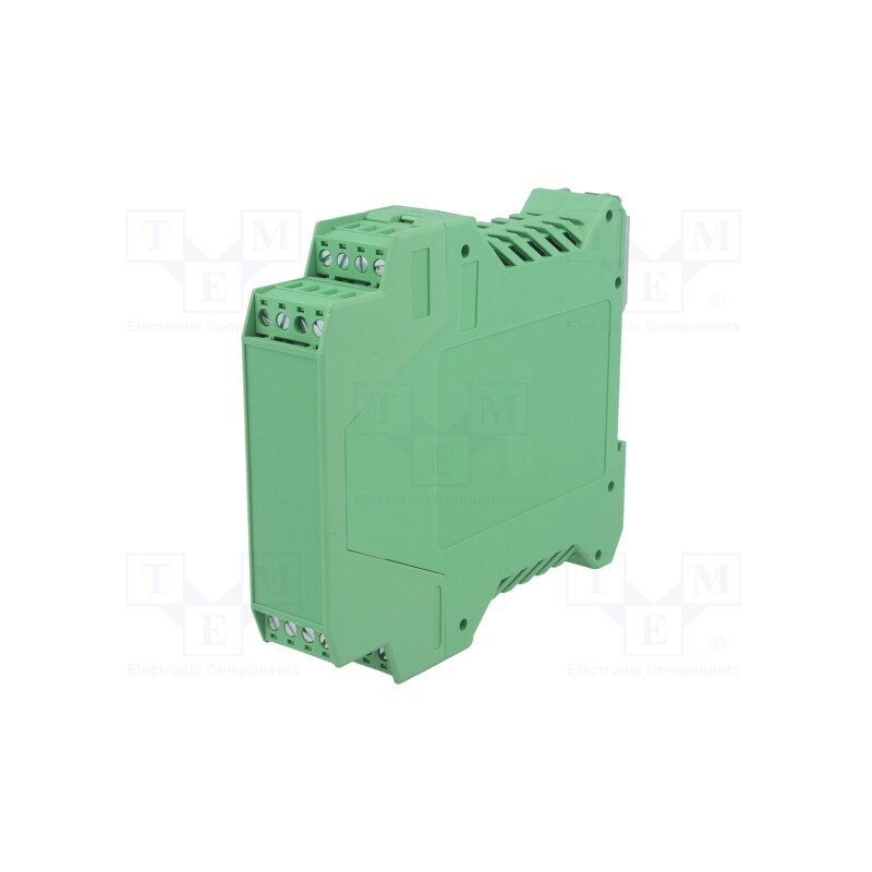 1 pcs x DEGSON ELECTRONICS - FMET-04P-14-15Z(H) - Enclosure: for DIN rail mounting, polyamide, green, terminals: 16