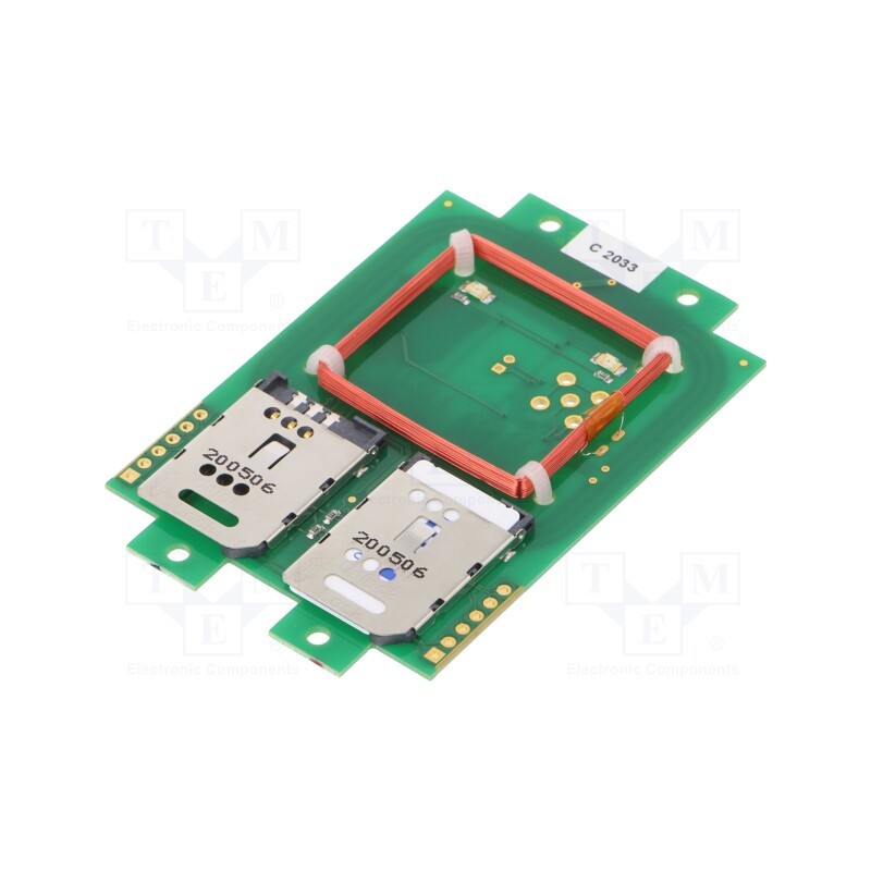 1 pcs x ELATEC - T4DO-F-PI - RFID reader, 4.3÷5.5V, GPIO,I2C,RS232,serial,UART,USB,WIEGAND