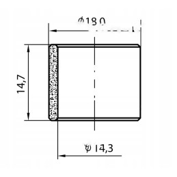 Starter bushing 148x183x153 932307 323114014