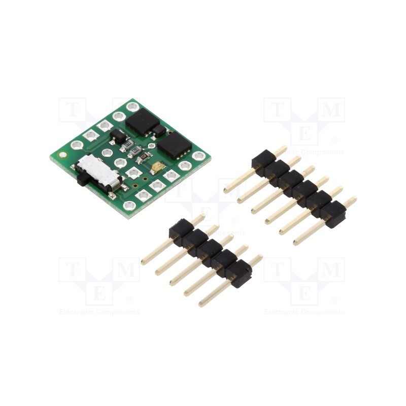 1 pcs x POLOLU - POLOLU-2810 - Accessories: electronic power switch, green, 6A, 2÷20V, PIN: 11