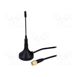 1 pcs x SR PASSIVES - GSM-ANT-3 - Antenna, RF, 3dBi, magnet, 824÷960MHz,1710÷1990MHz, SMA, -40÷85°C