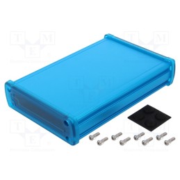 1 pcs x GAINTA - ALUG704BU160-CBU -AS - Enclosure: multipurpose, X: 113.7mm, Y: 169mm, Z: 35.2mm, aluminium