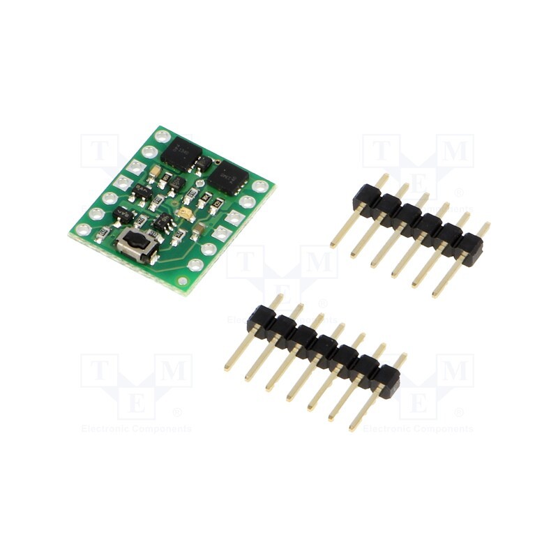 1 pcs x POLOLU - POLOLU-2809 - Accessories: electronic power switch, green, 4A, 4.5÷40V, PIN: 13