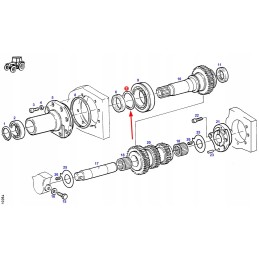X530006446000 external seger ring 60 x 2