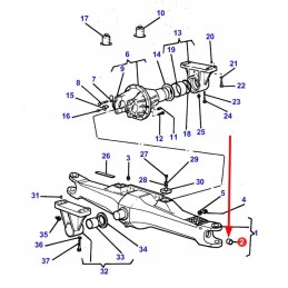 3426938m1 sleeve 40 x 45 x 40