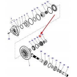 3014905x1 oil seal 45 x 58 x 6