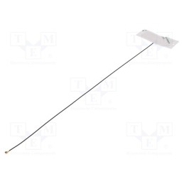 1 pcs x MOLEX - 146186-0300 - Antenna, BEIDOU,Bluetooth,Galileo,GNSS,GPS,WiFi,ZigBee, U.FL