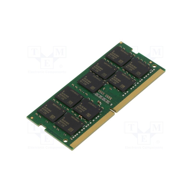 1 pcs x GOODRAM INDUSTRIAL - GR4A32G320D8C-SBWE - DRAM memory, DDR4 SODIMM ECC, 3200MHz, 1.2VDC, industrial, 2Gx8