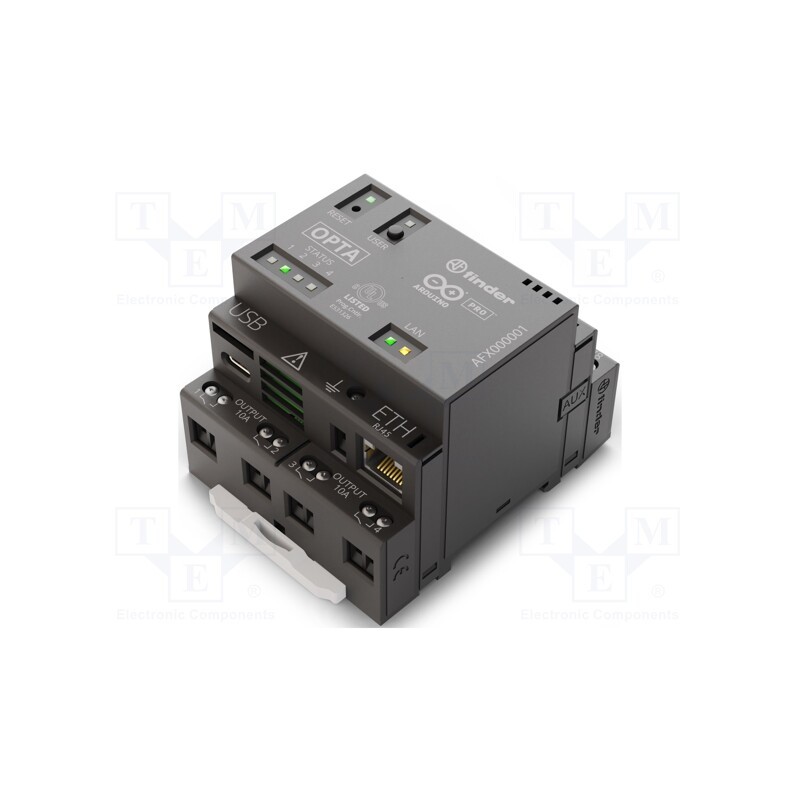 1 pcs x ARDUINO - ARDUINO OPTA RS485 - Arduino Pro, PLC programmable controller, 12÷24VDC, 90x80x69mm