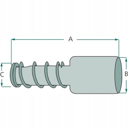 Sliding pin, set of bondioli pavesi