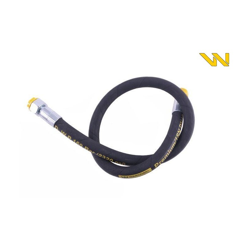 Hydraulic hose thread M22x1 5 straight l 900mm