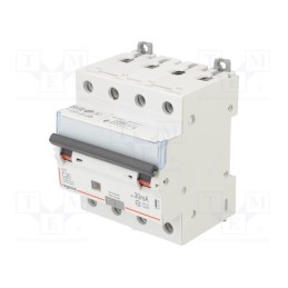 1 pcs x LEGRAND - P 314C20-30-A DX - RCBO breaker, Inom: 20A, Ires: 30mA, Max surge current: 250A, IP20