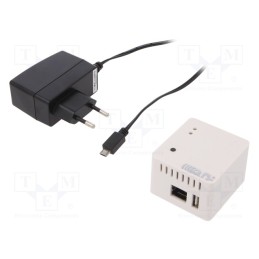 1 pcs x IQRF TECH - IQD-GW-02 - Module: gateway, GFSK, 868MHz, Ethernet,USB, -101dBm, 10dBm