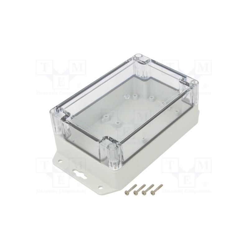 1 pcs x KRADEX - ZP150.100.60SUJP TM PC - Enclosure: multipurpose, X: 100mm, Y: 150mm, Z: 60mm, ZP, light grey