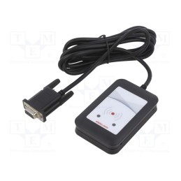 1 pcs x ELATEC - TWN4 MULTITECH 2 RS232 BLACK VERSION P - RFID reader, 4.3÷5.5V, RS232, antenna, Range: 100mm, 88x56x18mm