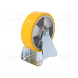 1 pcs x RADER - TPM-ALPU 125K - Transport wheel, Ø: 125mm, W: 40mm, H: 156mm, rigid, 300kg, ALPU