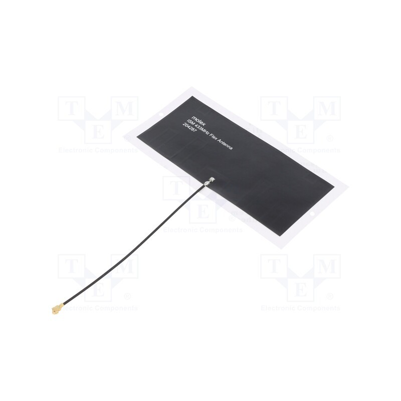 1 pcs x MOLEX - 206764-0100 - Antenna, ISM,RF, 1.2dBi, linear, for ribbon cable, 87.4x12.4mm