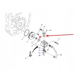 X548868966000 o-ring 22 3 x 2 4