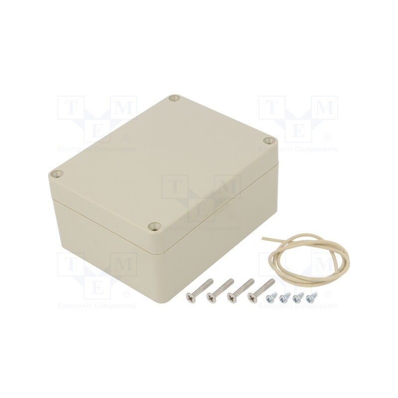 1 pcs x HAMMOND - RZ0311 - Enclosure: multipurpose, X: 90mm, Y: 115mm, Z: 55mm, Ritec, ABS, beige
