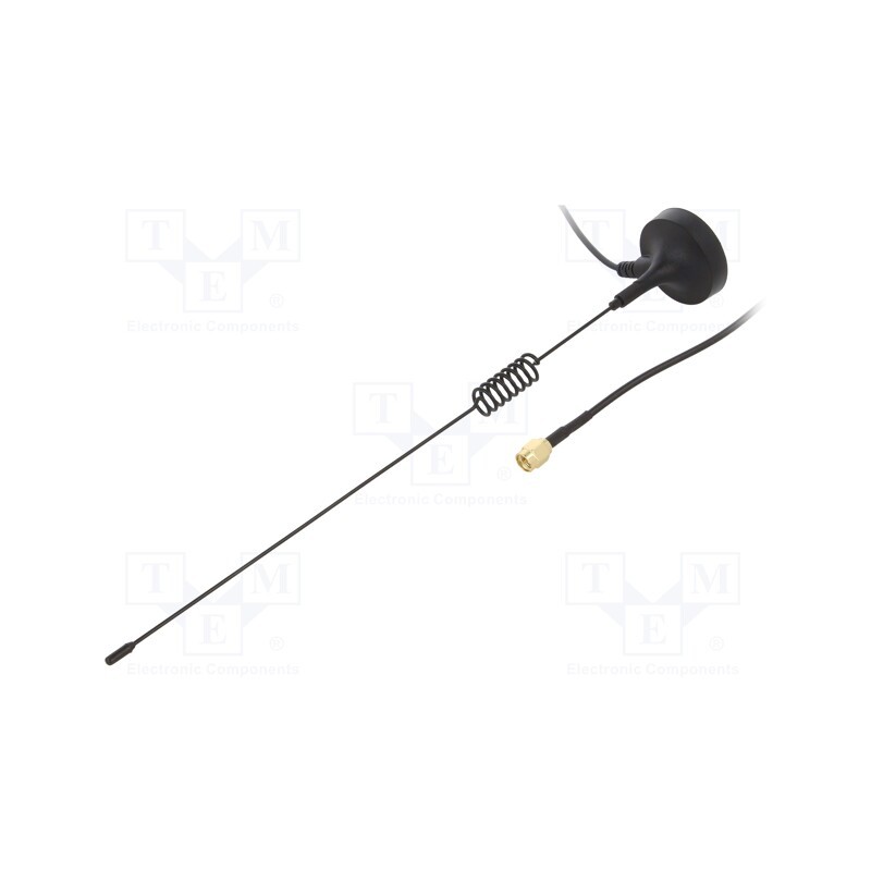 1 pcs x SR PASSIVES - GSM-ANT025 - Antenna, GSM, 2dBi, vertical, magnet, 50Ω, 824÷960MHz,1710÷2170MHz