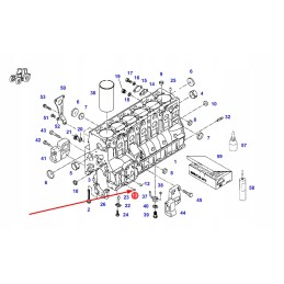 F824200210720 crankcase ball 6 35 mm